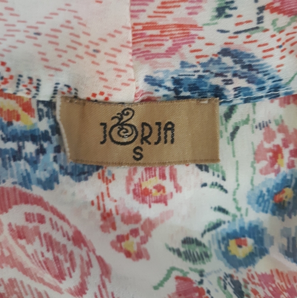 Jorja sheer boho kimono swim coverup Shrug Cardigan small **F - Picture 6 of 8